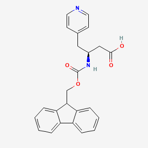 Fmoc-(S)-3-amino-4-(4-pyridyl)-butyric acid