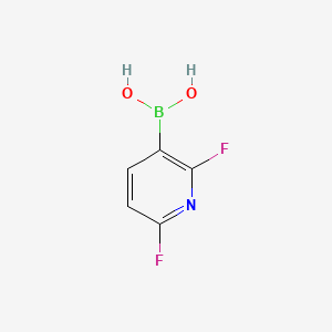 molecular formula C5H4BF2NO2 B1302938 2,6-Difluoropyridine-3-boronic acid CAS No. 136466-94-9