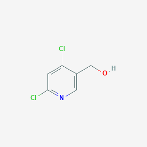 molecular formula C6H5Cl2NO B1302939 (4,6-Dichloropyridin-3-yl)methanol CAS No. 73998-95-5