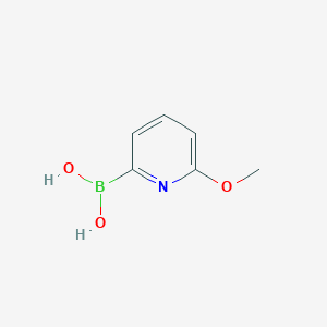 molecular formula C6H8BNO3 B1302940 6-Methoxypyridine-2-boronic acid CAS No. 372963-51-4