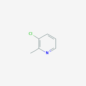 molecular formula C6H6ClN B1302946 3-Chloro-2-methylpyridine CAS No. 72093-03-9