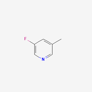 molecular formula C6H6FN B1302949 3-Fluoro-5-methylpyridine CAS No. 407-21-6