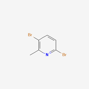 molecular formula C6H5Br2N B1302955 2,5-Dibromo-6-methylpyridine CAS No. 39919-65-8