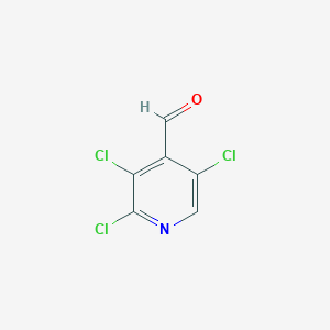 molecular formula C6H2Cl3NO B1302959 2,3,5-Trichloropyridine-4-carbaldehyde CAS No. 251997-31-6