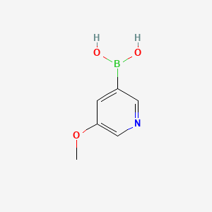 molecular formula C6H8BNO3 B1302968 5-Methoxypyridine-3-boronic acid CAS No. 850991-69-4