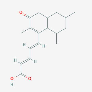 molecular formula C18H24O3 B130297 Hynapene B CAS No. 155111-88-9