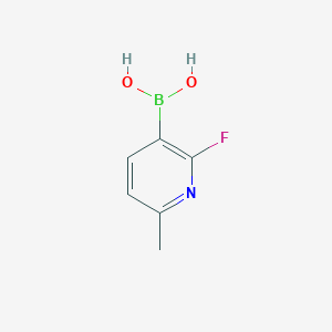 molecular formula C6H7BFNO2 B1302972 2-Fluoro-6-methylpyridine-3-boronic acid CAS No. 906744-85-2