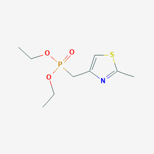 Diethyl 2-methylthiazole-4-methylphosphonate