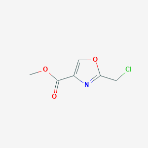 Methyl 2-(chloromethyl)oxazole-4-carboxylate