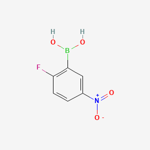 molecular formula C6H5BFNO4 B1302982 2-Fluoro-5-nitrophenylboronic acid CAS No. 819849-20-2