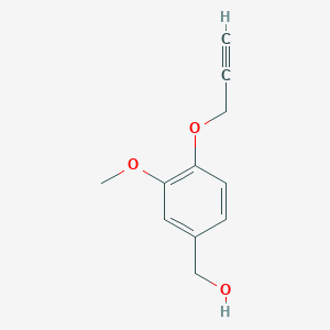 [3-Methoxy-4-(2-propynyloxy)phenyl]methanol