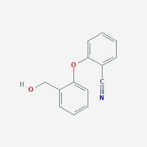 2-[2-(Hydroxymethyl)phenoxy]benzenecarbonitrile