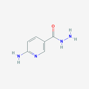 molecular formula C6H8N4O B1302996 6-Aminonicotinohydrazide CAS No. 42596-56-5