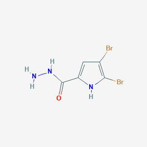 4,5-dibromo-1H-pyrrole-2-carbohydrazide