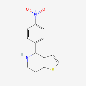 4-(4-Nitrophenyl)-4,5,6,7-tetrahydrothieno[3,2-c]pyridine
