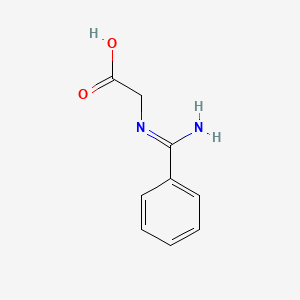 molecular formula C9H10N2O2 B1303008 2-Benzimidamidoacetic acid CAS No. 32683-07-1