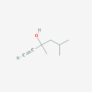 molecular formula C8H14O B130301 3,5-Dimethyl-1-hexyn-3-ol CAS No. 107-54-0