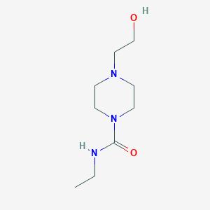 N-ethyl-4-(2-hydroxyethyl)piperazine-1-carboxamide
