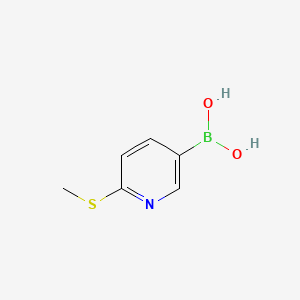2-Methylthiopyridine-5-boronic acid