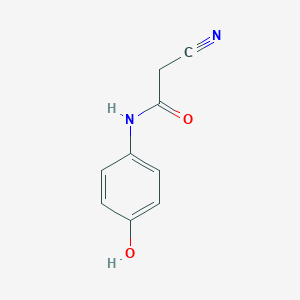 molecular formula C9H8N2O2 B130307 2-cyano-N-(4-hydroxyphenyl)acetamide CAS No. 50982-67-7