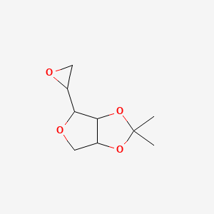 molecular formula C9H14O4 B1303080 2,2-Dimethyl-4-(2-oxiranyl)tetrahydrofuro-[3,4-d][1,3]dioxole CAS No. 226709-43-9