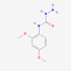molecular formula C9H13N3O3 B1303082 N-(2,4-dimethoxyphenyl)-1-hydrazinecarboxamide CAS No. 853097-58-2
