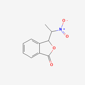 molecular formula C10H9NO4 B1303084 3-(1-nitroethyl)-2-benzofuran-1(3H)-one CAS No. 79017-08-6