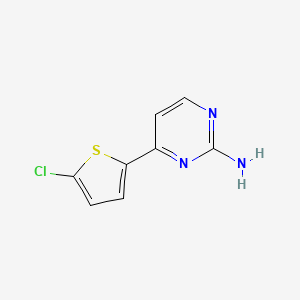 4-(5-Chloro-2-thienyl)-2-pyrimidinamine