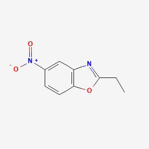 molecular formula C9H8N2O3 B1303110 2-Ethyl-5-nitro-1,3-benzoxazole CAS No. 204771-74-4