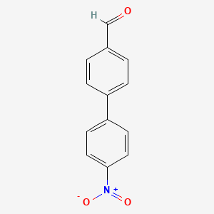 molecular formula C13H9NO3 B1303113 4'-Nitro-[1,1'-biphenyl]-4-carbaldehyde CAS No. 98648-23-8