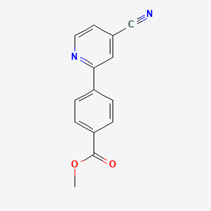 Methyl 4-(4-cyanopyridin-2-yl)benzoate