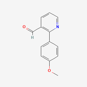 2-(4-Methoxyphenyl)nicotinaldehyde