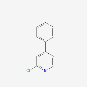 molecular formula C11H8ClN B1303126 2-Chloro-4-phenylpyridine CAS No. 42260-39-9
