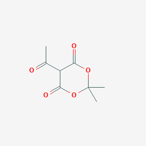 molecular formula C8H10O5 B1303135 5-Acetyl-2,2-dimethyl-1,3-dioxane-4,6-dione CAS No. 72324-39-1