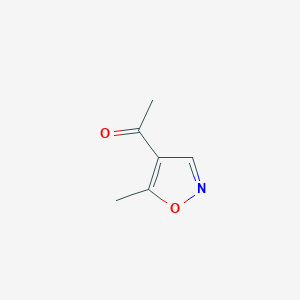 molecular formula C6H7NO2 B1303139 1-(5-Methylisoxazol-4-yl)ethanone CAS No. 6497-21-8