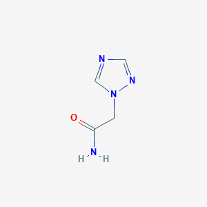molecular formula C4H6N4O B1303163 2-(1H-1,2,4-triazol-1-yl)acetamide CAS No. 63190-93-2