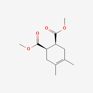 molecular formula C12H18O4 B1303169 dimethyl (1R,2S)-4,5-dimethyl-4-cyclohexene-1,2-dicarboxylate CAS No. 55264-91-0
