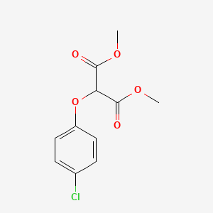 molecular formula C11H11ClO5 B1303184 Dimethyl 2-(4-chlorophenoxy)malonate CAS No. 338400-09-2