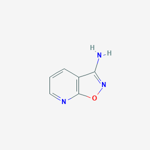 molecular formula C6H5N3O B1303197 Isoxazolo[5,4-b]pyridin-3-amine CAS No. 92914-74-4