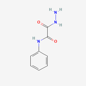 B1303213 2-hydrazinyl-2-oxo-N-phenylacetamide CAS No. 4740-46-9