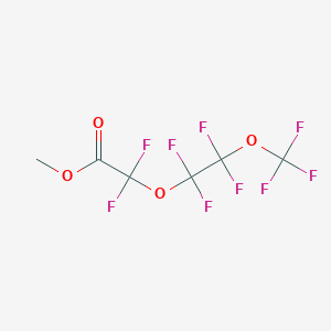 molecular formula C6H3F9O4 B1303255 Methyl perfluoro-3,6-dioxaheptanoate CAS No. 39187-41-2