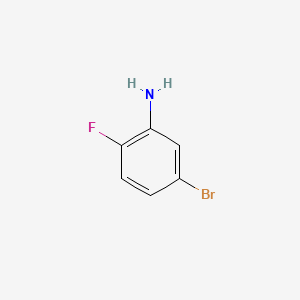 molecular formula C6H5BrFN B1303259 5-Bromo-2-fluoroaniline CAS No. 2924-09-6