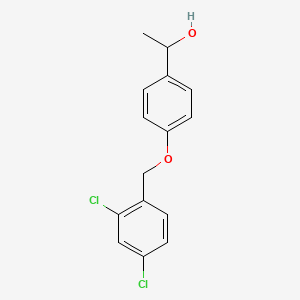 1-{4-[(2,4-Dichlorobenzyl)oxy]phenyl}-1-ethanol