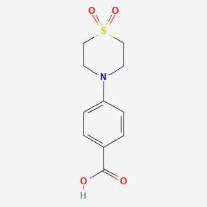 4-(1,1-Dioxidothiomorpholino)benzoic acid