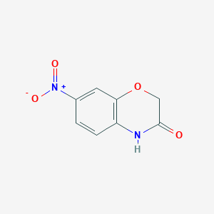 molecular formula C8H6N2O4 B1303277 7-nitro-2H-1,4-benzoxazin-3(4H)-one CAS No. 81721-86-0