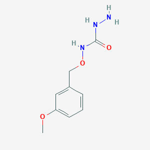 molecular formula C9H13N3O3 B1303281 N-[(3-methoxybenzyl)oxy]-1-hydrazinecarboxamide CAS No. 885951-49-5