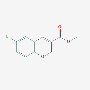 molecular formula C11H9ClO3 B1303297 methyl 6-chloro-2H-chromene-3-carboxylate CAS No. 68281-65-2