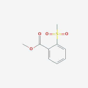 molecular formula C9H10O4S B1303309 Methyl 2-(methylsulfonyl)benzenecarboxylate CAS No. 199657-02-8