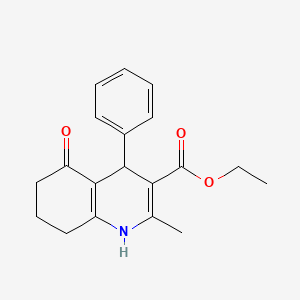 Ethyl 2-methyl-5-oxo-4-phenyl-1,4,5,6,7,8-hexahydroquinoline-3-carboxylate
