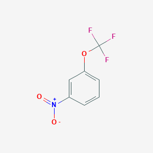 molecular formula C7H4F3NO3 B1303333 1-Nitro-3-(trifluoromethoxy)benzene CAS No. 2995-45-1